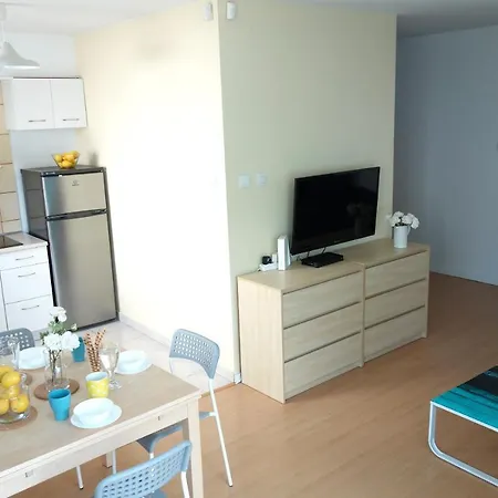 Apartament Bernadowska Lu B2 Parter Ogrodek 800m Morze 索波特